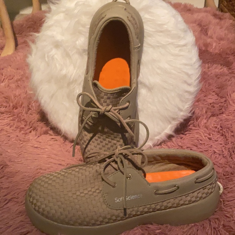 Tan Soft Science Boat Shoes/Loafers